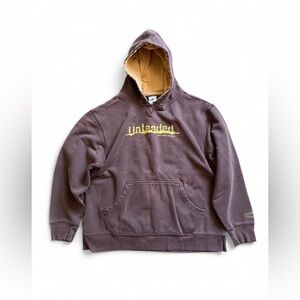 Foot Locker Unleaded Brown Hoodie for Men Size Large